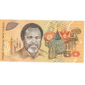 ПАПУА-НОВАЯ ГВИНЕЯ 50 КИНА, 1989 ГОД