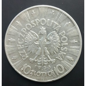 ПОЛЬША 10 ЗЛОТЫХ, 1935 ГОД